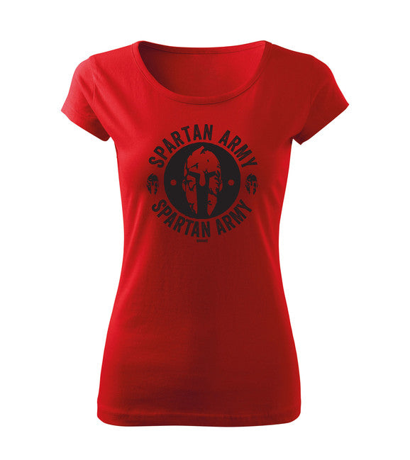 DRAGOWA damen Kurzshirt Archelaos, rot 150g/m2