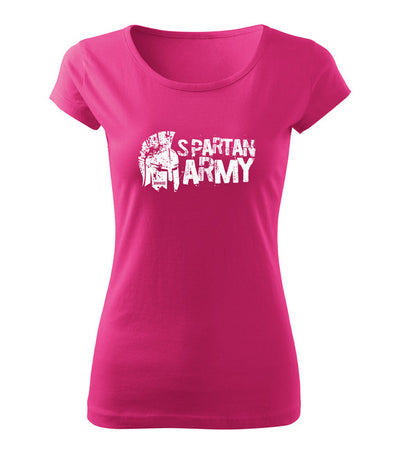 Damen-T-Shirts mit Motiv Spartan Army