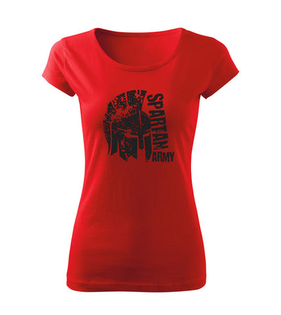 Damen-T-Shirts mit Motiv Spartan Army