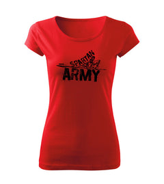 DRAGOWA Damen-Kurzarm-T-Shirt Nabis 150 g/m², rot