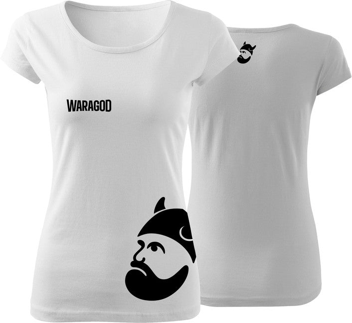 WARAGOD BIGMERCH damen Kurzshirt, weiß 150g/m2