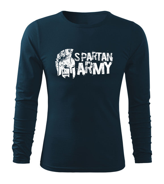 DRAGOWA Fit-T Langärmliges T-shirt Aristón, dunkelblau 160g/m2
