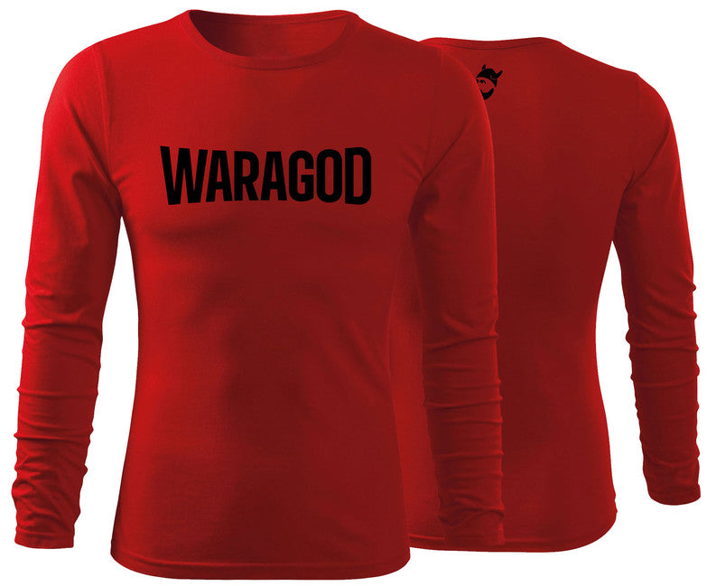 WARAGOD Fit-T langärmliges T-shirt FastMERCH, rot 160g/m2