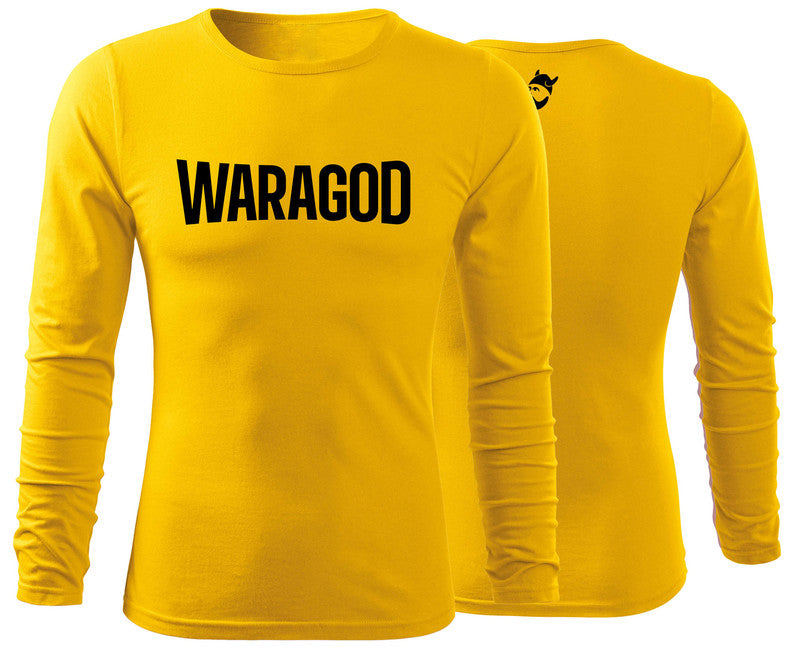 WARAGOD Fit-T langärmliges T-shirt FastMERCH, gelb 160g/m2
