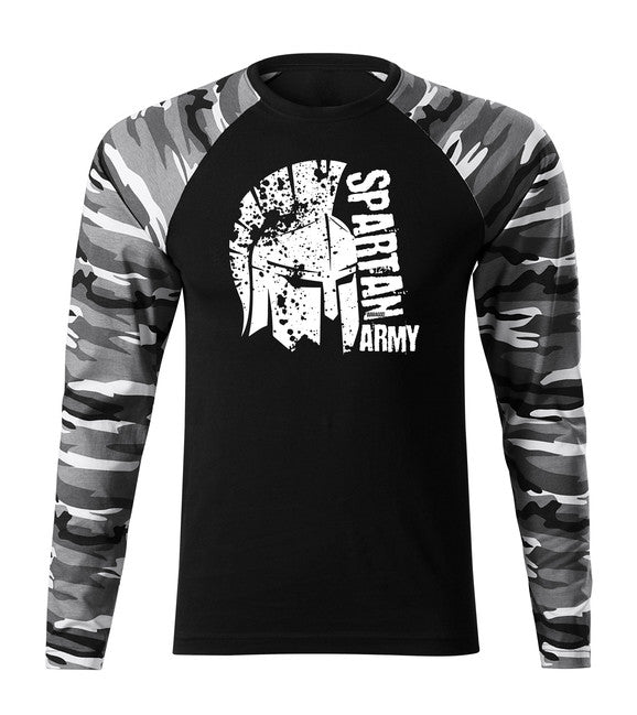 DRAGOWA Fit-T Langärmliges T-shirt León, metro 160g/m2