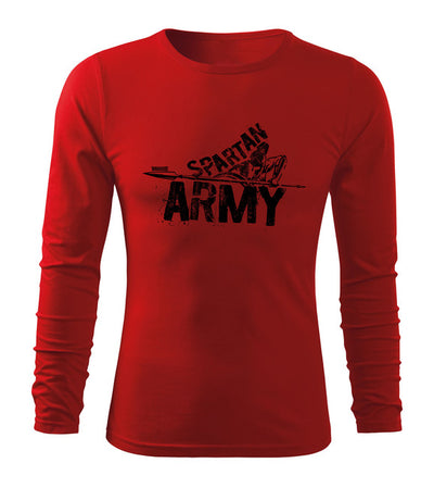Herrenlangarmshirts mit Motiv Spartan Army