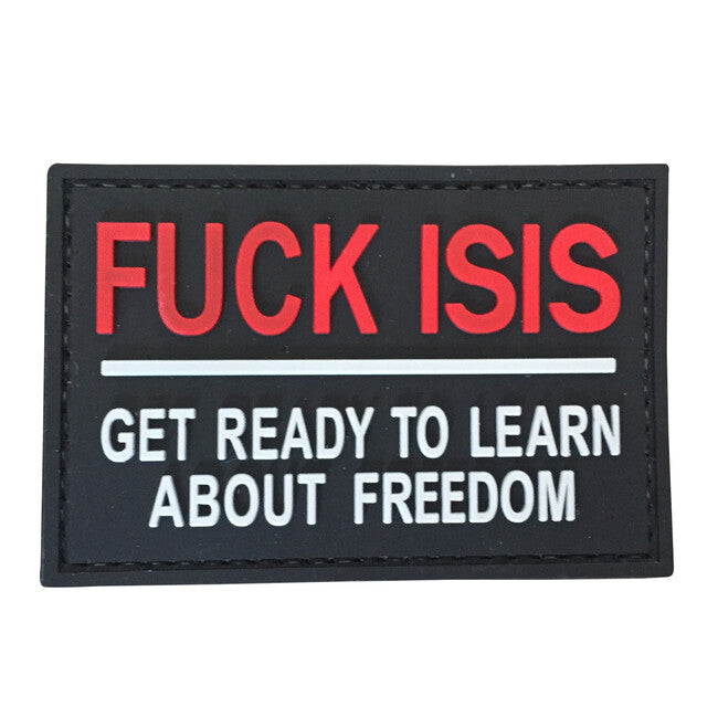 WARAGOD Fuck ISIS PVC Applikation