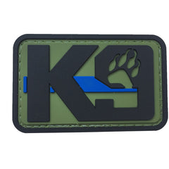 WARAGOD K9 Paw PVC Applikation, grün