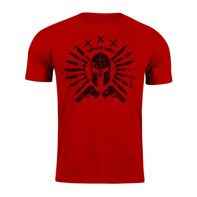DRAGOWA Kurz-T-shirt Ares, rot 160g/m2