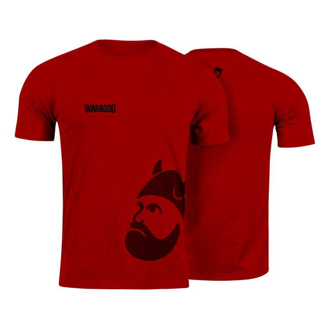 WARAGOD BigMERCH Kurz-T-shirt rot 160g/m2