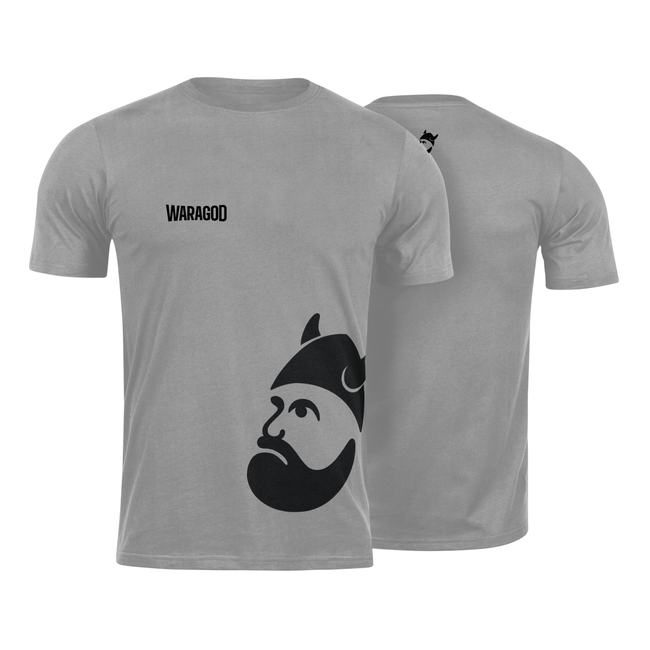 WARAGOD BigMERCH Kurz-T-shirt, grau 160g/m2