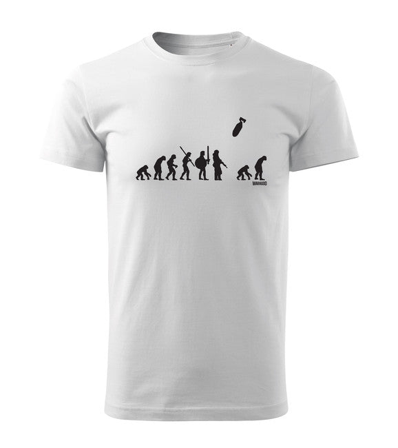 DRAGOWA Evolution Kurz-T-shirt 160g/m2, weiß