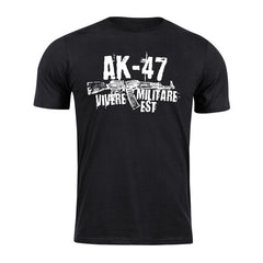 DRAGOWA Kurzarm-T-Shirt Seneca AK-47, schwarz