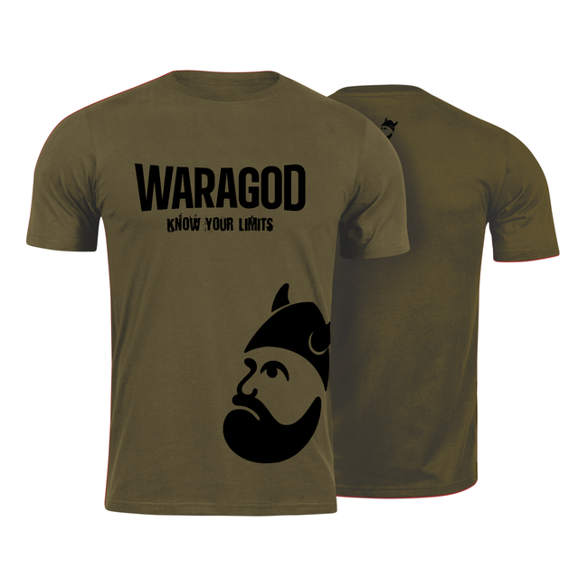 WARAGOD StrongMERCH Kurz-T-shirt oliv 160g/m2
