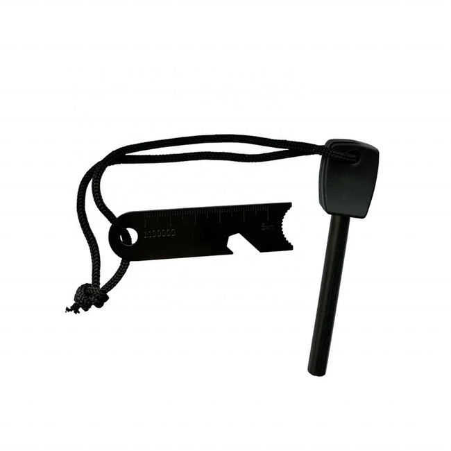WARAGOD Ignition Magnesium Feuerstarter mit Pfeife und Zündschnur