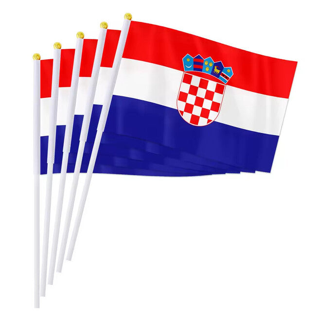 WARAGOD Schwenkflagge 30 x 40 cm, Kroatien