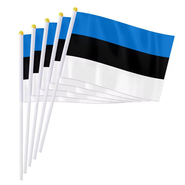 WARAGOD Wehende Flagge 30 x 40 cm, Estland