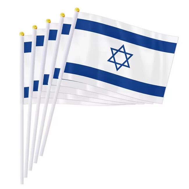 WARAGOD Wehende Flagge 30 x 40 cm, Israel