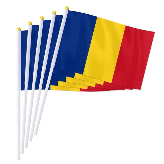 WARAGOD Schwenkflagge 30 x 40 cm, Rumänien