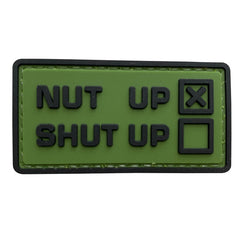 WARAGOD Nut UP PVC našitek, zelena