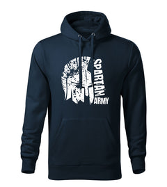 DRAGOWA Herren-Kapuzenpullover León 320 g/m², dunkelblau