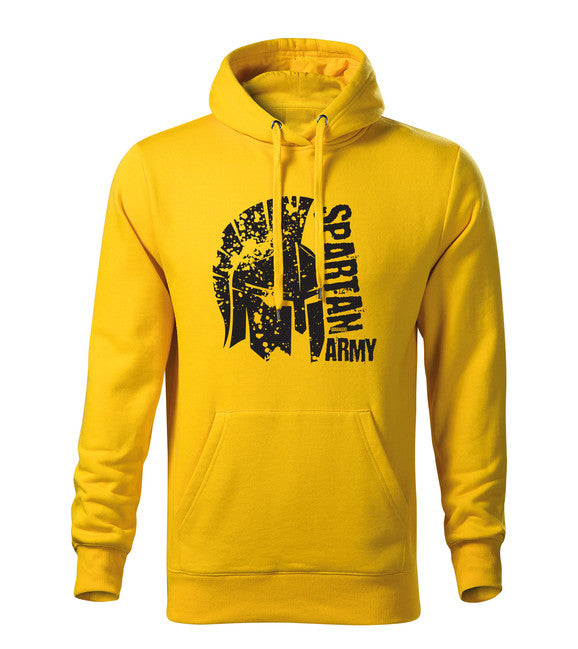 DRAGOWA herren-hoodie León, gelb 320g/m2