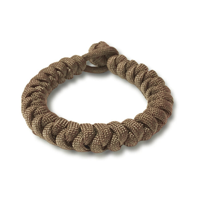 WARAGOD Ectar Paracord-Armband mit verstellbarem Verschluss Kojote