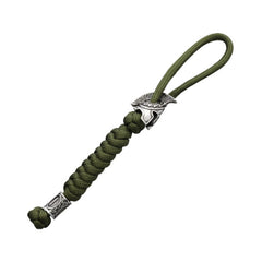 WARAGOD Spartan paracord ključavnica Nénar, zelena