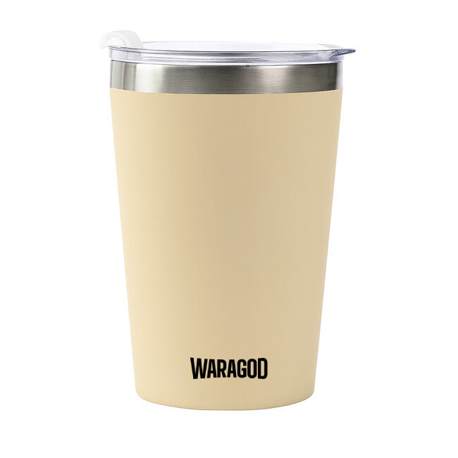 WARAGOD Scout Thermobecher 355ml cremefarben