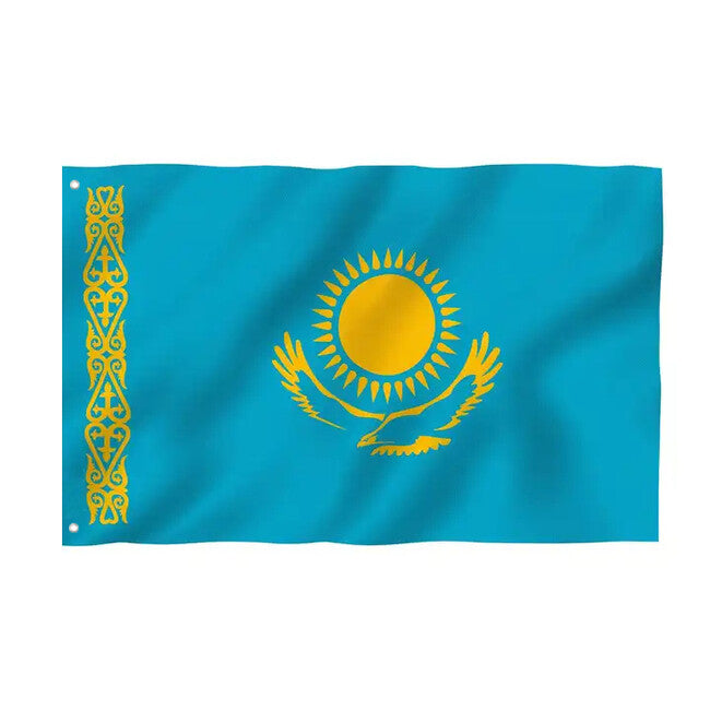 WARAGOD Flagge Kasachstan 150x90 cm