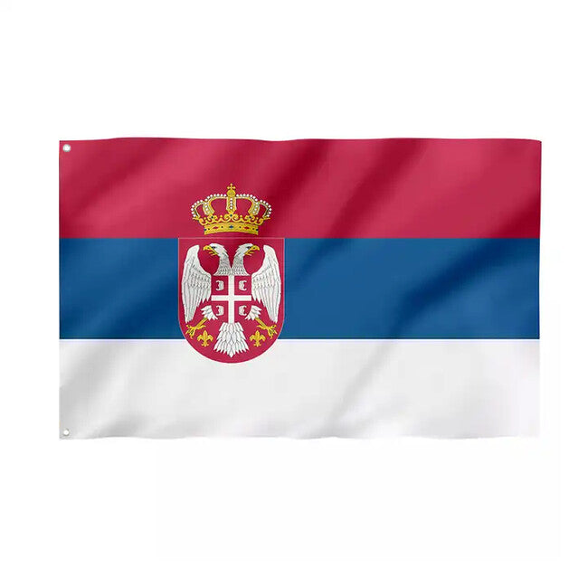 WARAGOD Flagge Serbien 150x90 cm