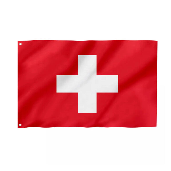 WARAGOD Flagge Schweiz 150x90 cm