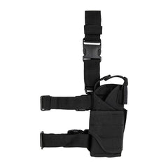 WARAGOD Volontär Oberschenkelholster für Waffe, schwarz