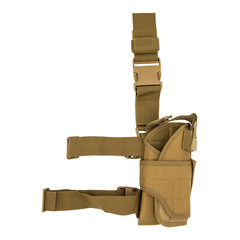 WARAGOD Volontär Oberschenkelholster für Waffe, coyote