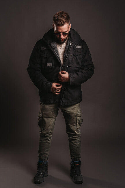 WARAGOD JÖTNAR M65 Winterjacke, oliv