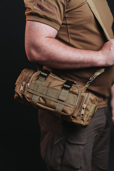 WARAGOD Höft taktische nierentasche, wüste camouflage