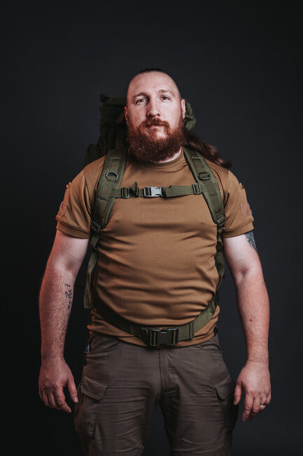 WARAGOD Soldat Assault Backpack 65L, Black