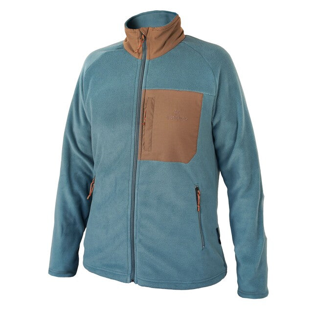 Warmpeace Mikina na zips Raya Lady, shadow blue