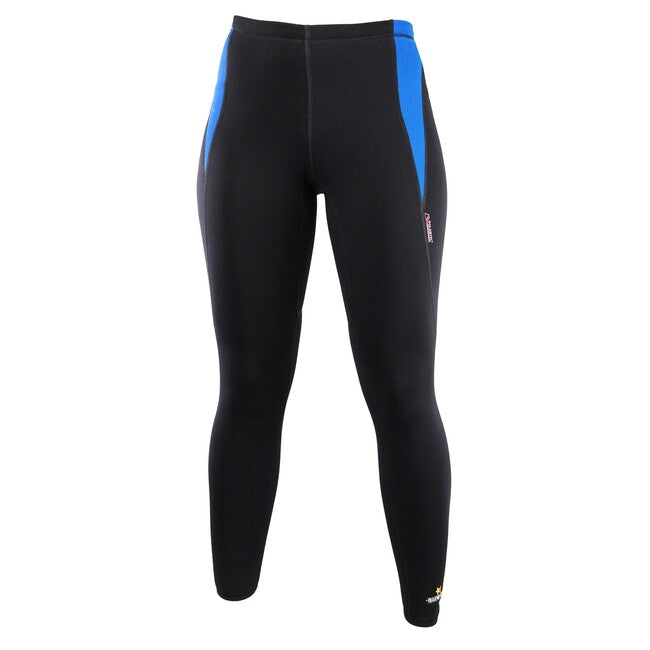 Warmpeace Nohavice Parana, black/royal blue