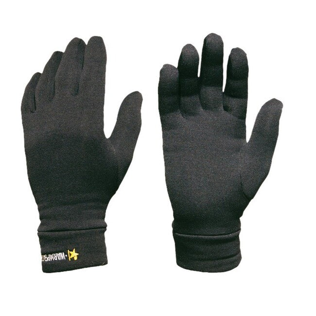 Warmpeace Rukavice Powerstretch, čierna