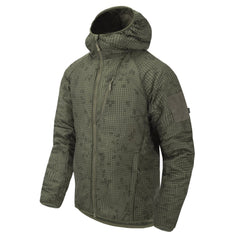 Helikon-Tex Wolfhound Jacket with Hood - Climashield Apex - Desert Night Camo