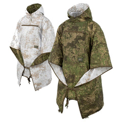 Helikon-Tex SWAGMAN ROLL Αμφίπλευρο Πόντσο - Pencott Wildwood / Snowdrift