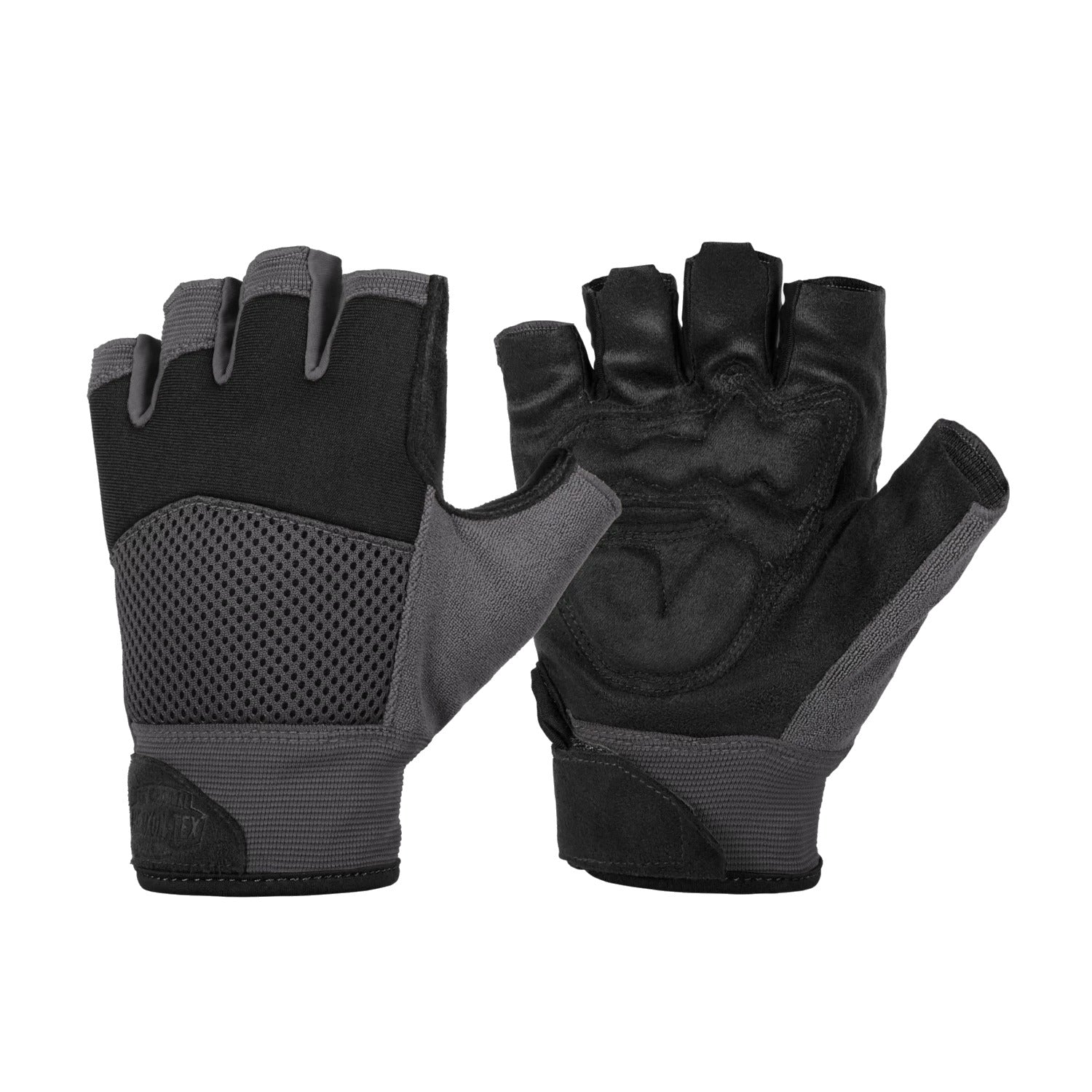 Helikon-Tex Mk2 rukavice bez prstov, čierne / Shadow Grey