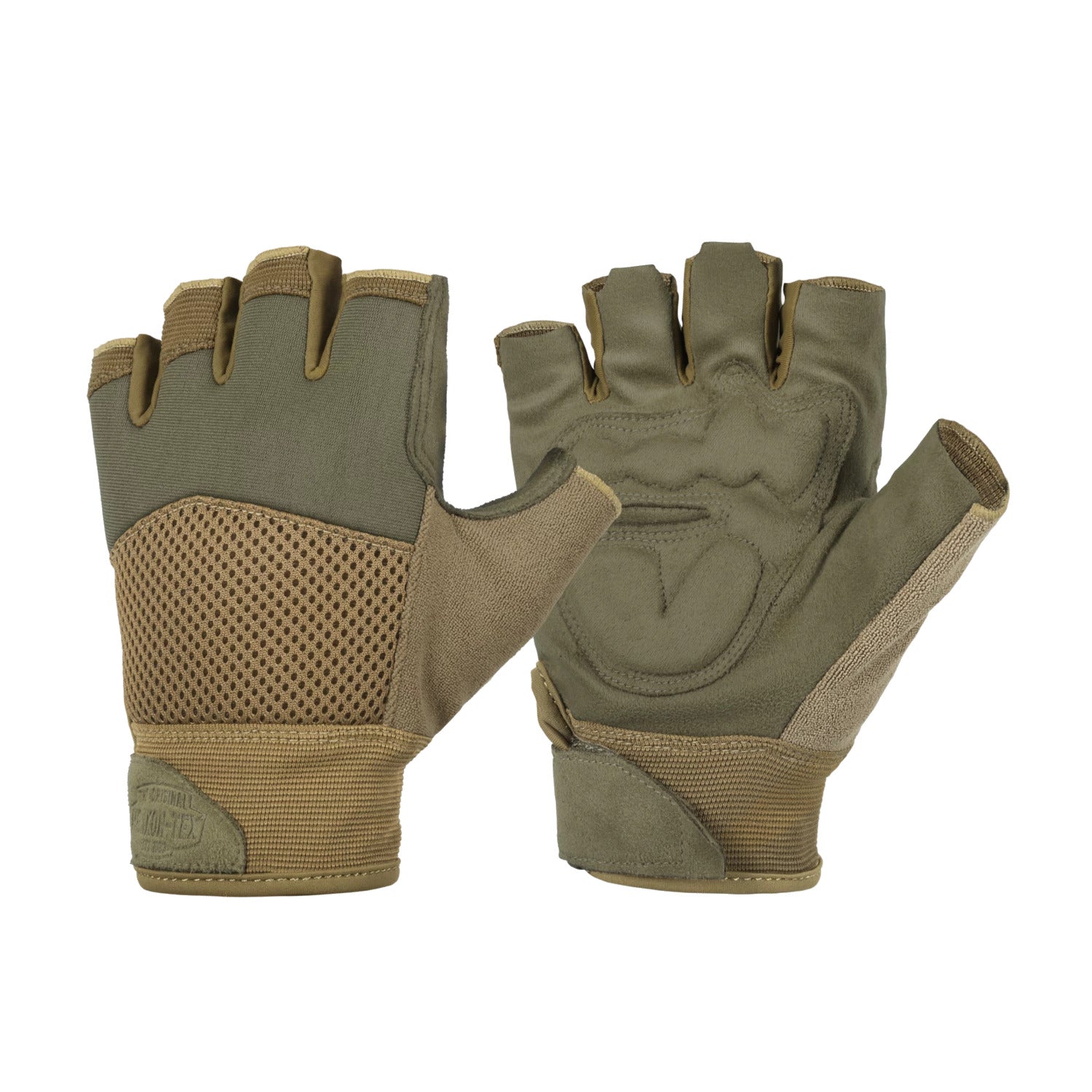 Helikon-Tex Mk2 rukavice bez prstov, olivovo zelená / Coyote