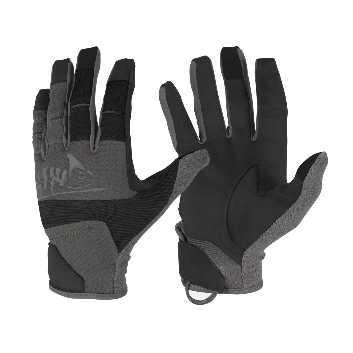 Helikon-Tex Range Tactical rukavice, čierne / Shadow Grey