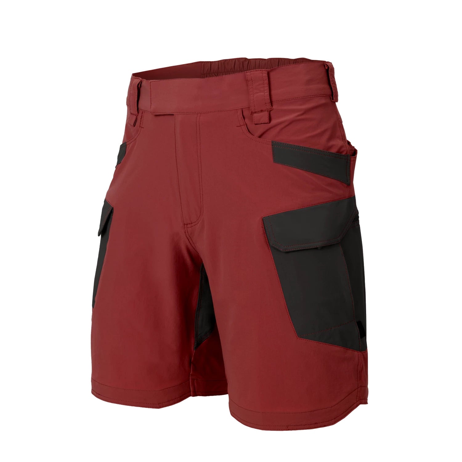 Helikon-Tex OTS 8.5" šortky VersaStretch taktické outdoorové Versa Stretch Lite, Crimson Sky / Black