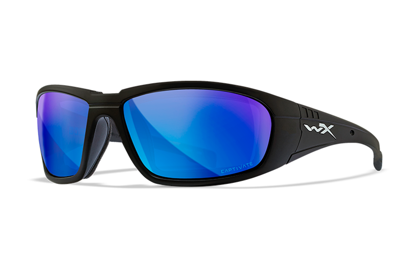 WILEY X Boss polarisierte Sonnenbrille, blau