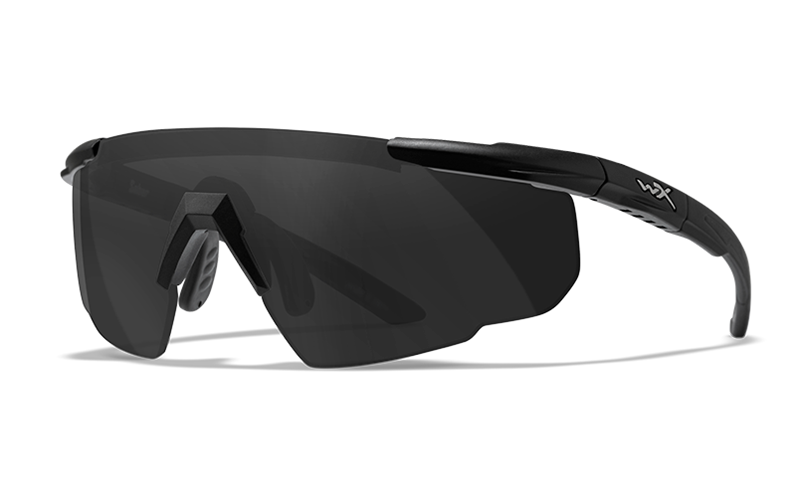 WILEY X SABER ADVANCED Schutzbrille, schwarz