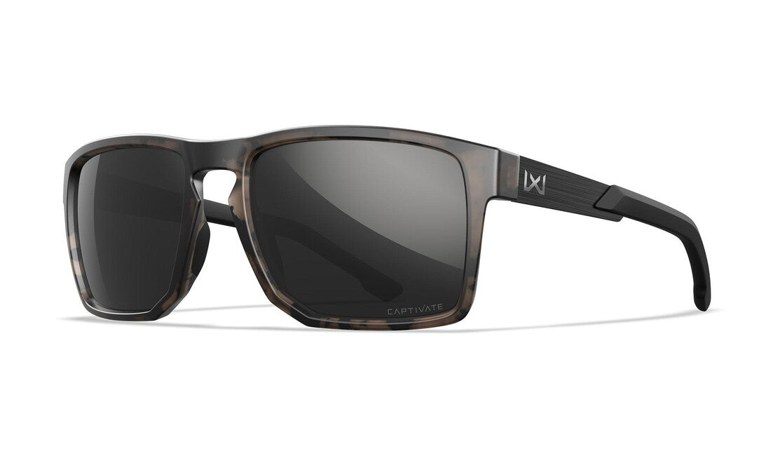 WILEY X Apex Captivate Polarized Black Mirror/ Matte Tortoise Brown