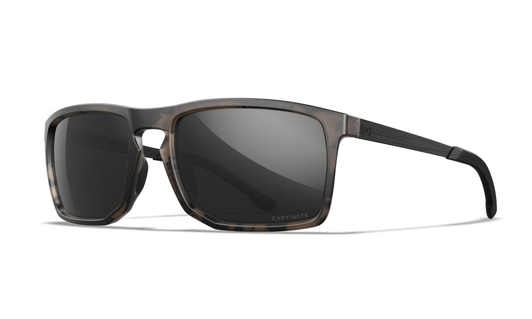 WILEY X Axe Captivate polarized black mirror/ matte tortoise brown